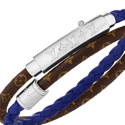 monogram double spin bracelet